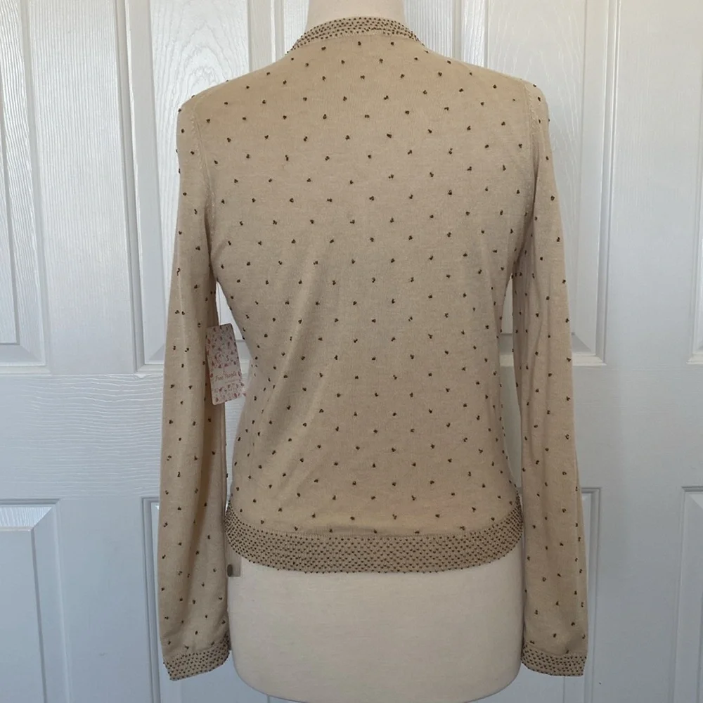 Free People Tea Combo Cardigan Sweater Size Small NWT - Picture 6 of 13